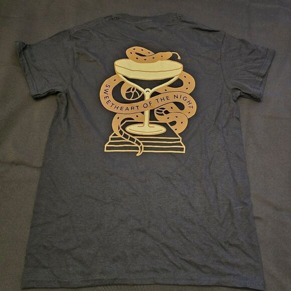 Mr. Black Men's Black Short Sleeve T-Shirt - Picture 2 of 5